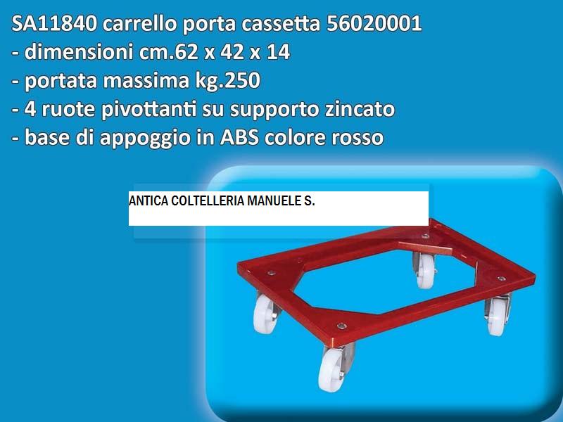 Cassetta in plastica rettangolare per alimenti colore bianco. Mod.Box.