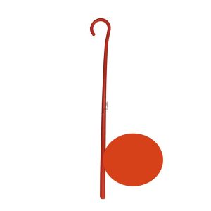 BASTONE IN PLASTICA MOD. PICCOLO DIAMETRO 25 - immagine 1